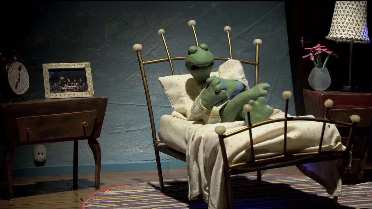 The Turtle That Wanted to Sleep backdrop