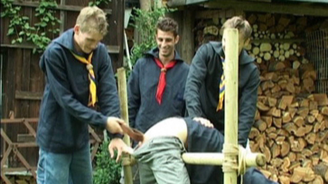 Fucking Scouts backdrop