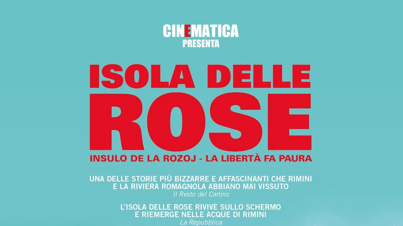 Insulo de la Rozoj - La liberta fa paura backdrop