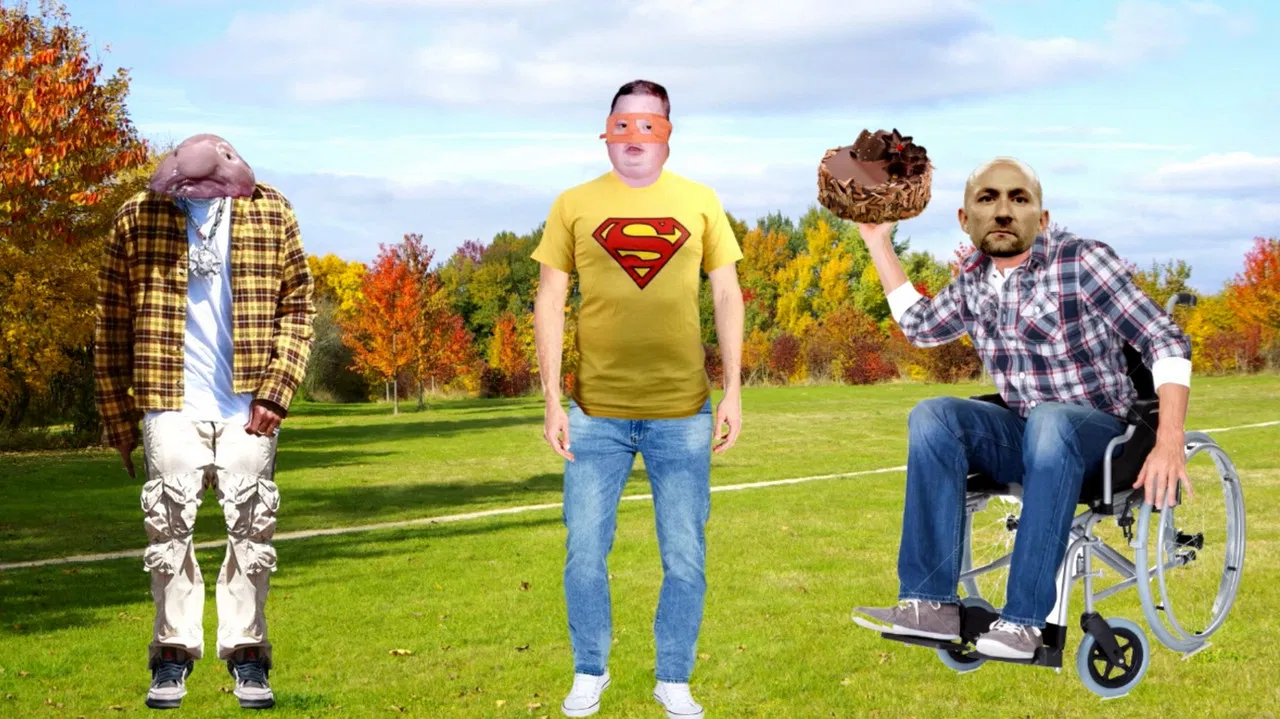 Not Very Nice: La ligue des justiciers backdrop