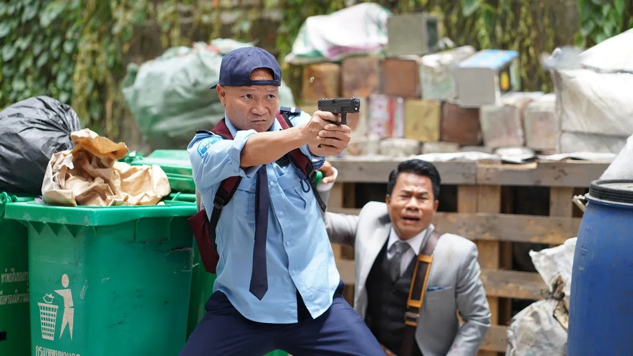 The Protector backdrop