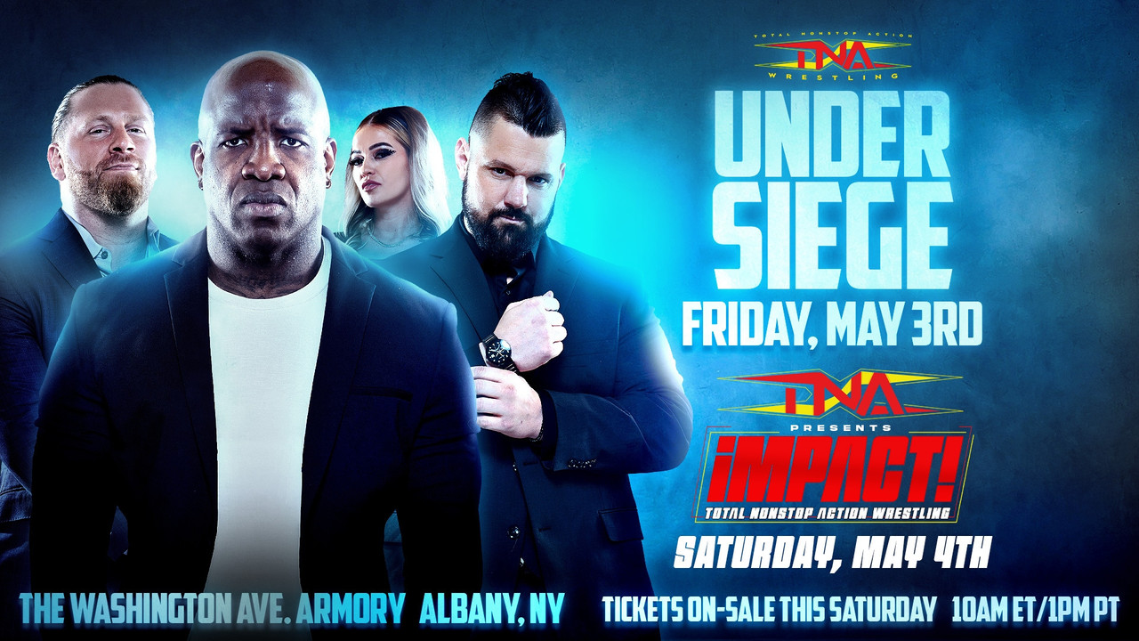 TNA Under Siege 2024 backdrop