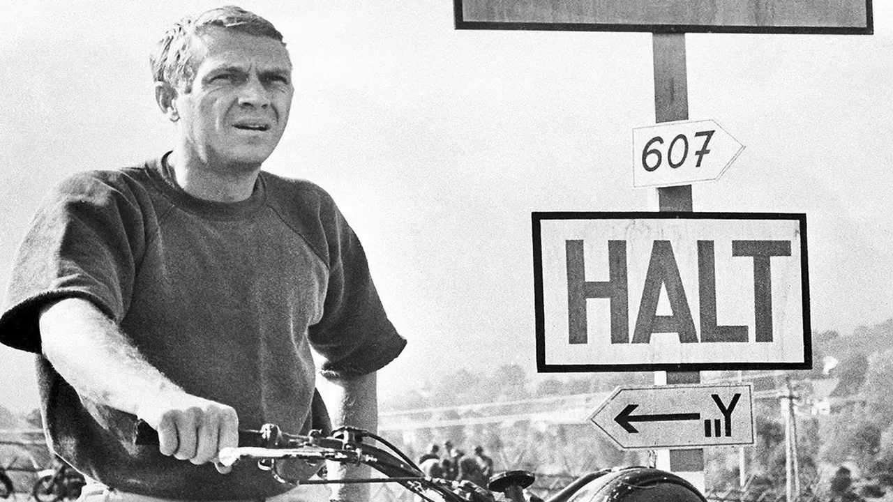 Steve McQueen: The King of Cool backdrop