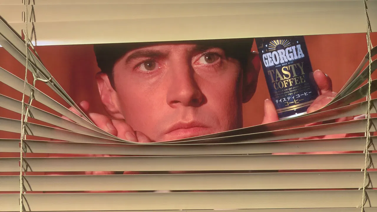 Georgia Coffee: Twin Peaks backdrop