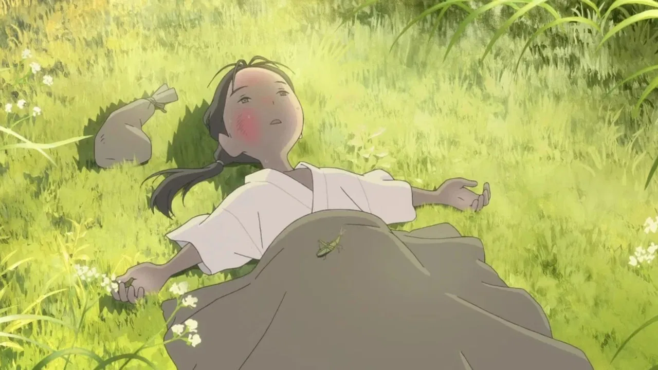 The Mourning Children: Nagiko and the Girls Wearing Tsurubami Black backdrop