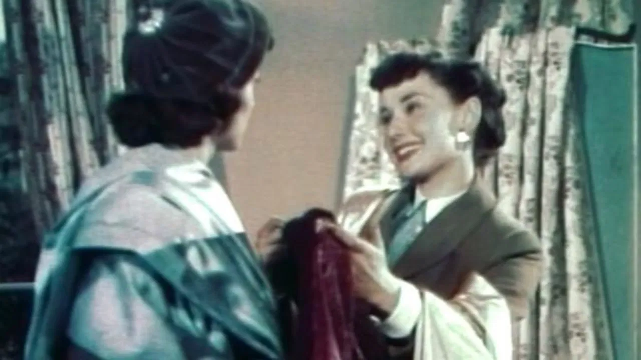 Audrey Hepburn Test backdrop