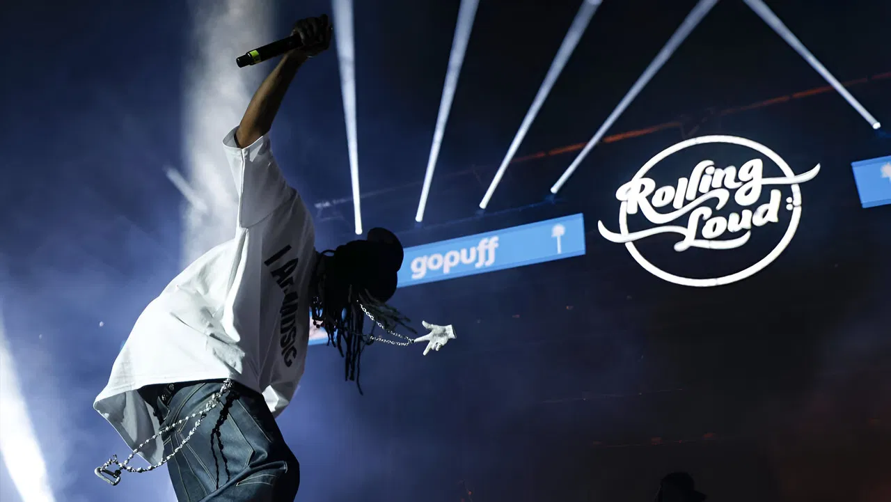 Playboi Carti - Live at Rolling Loud California 2025 backdrop