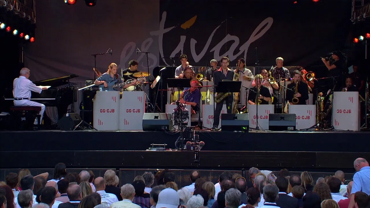 George Gruntz Concert Jazz Band-Estival Jazz Lugano backdrop