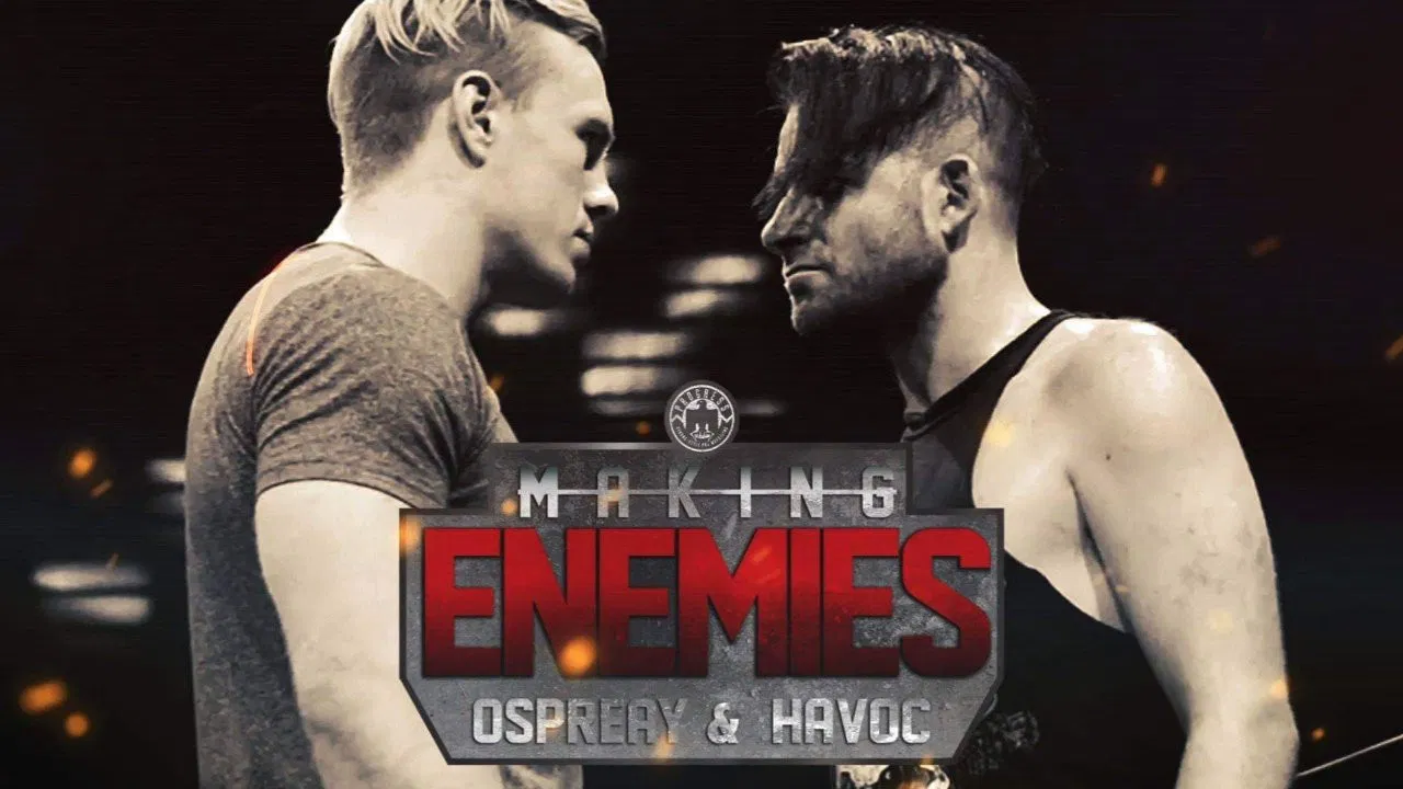 Making Enemies: Ospreay & Havoc backdrop