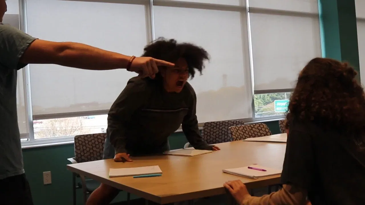 The Accident backdrop