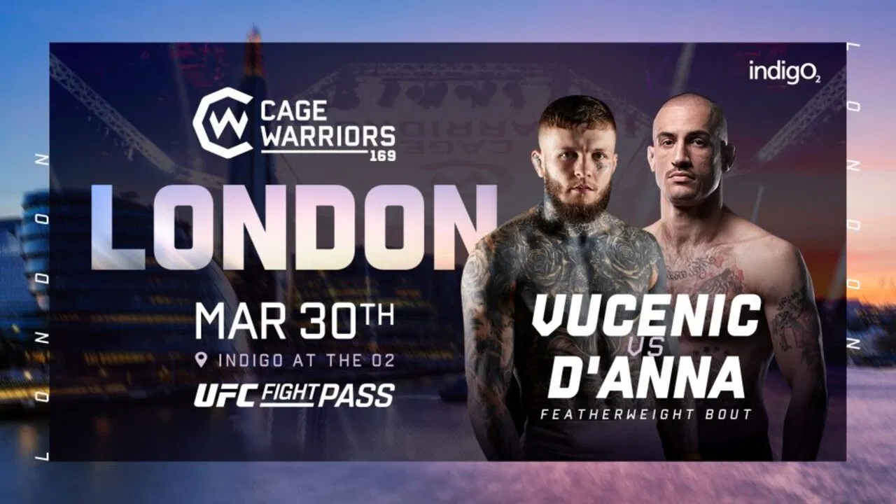 Cage Warriors 169: London backdrop