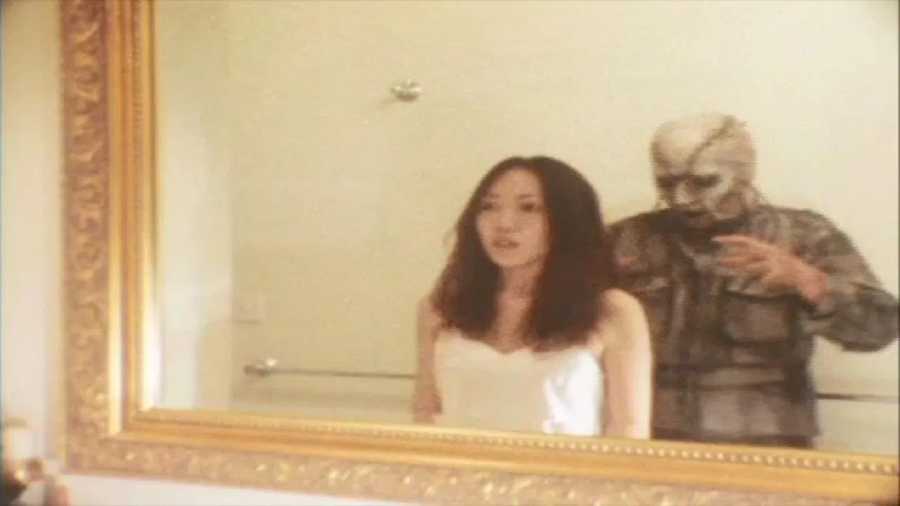 The Demon in the Mirror backdrop