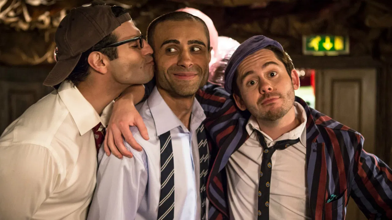 Amar Akbar & Tony backdrop