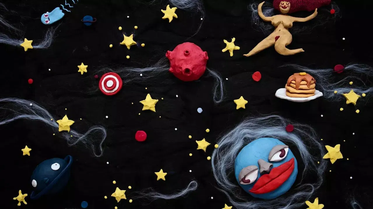 Planeta de Queso backdrop