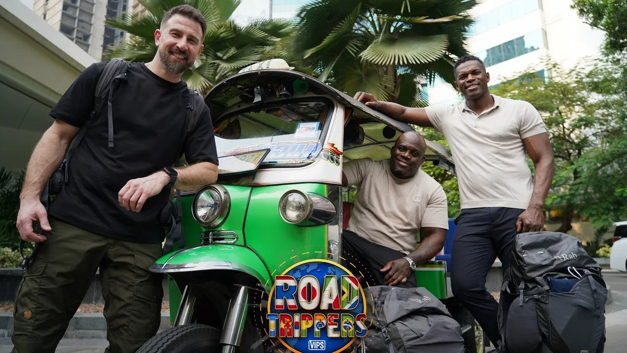 Road Trippers VIPS backdrop