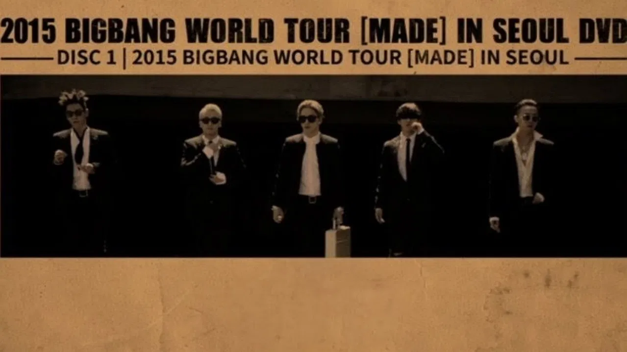 BIGBANG WORLD TOUR 2015 [MADE] IN SEOUL backdrop