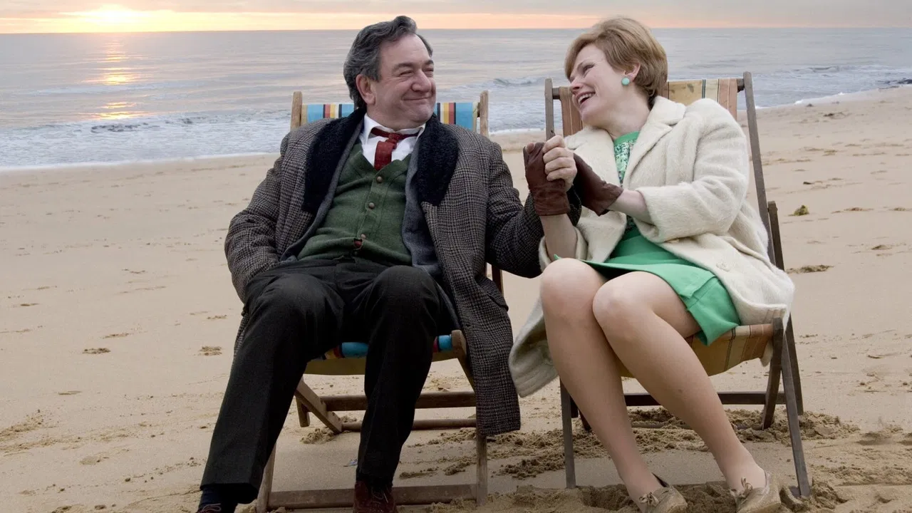 Hancock & Joan backdrop