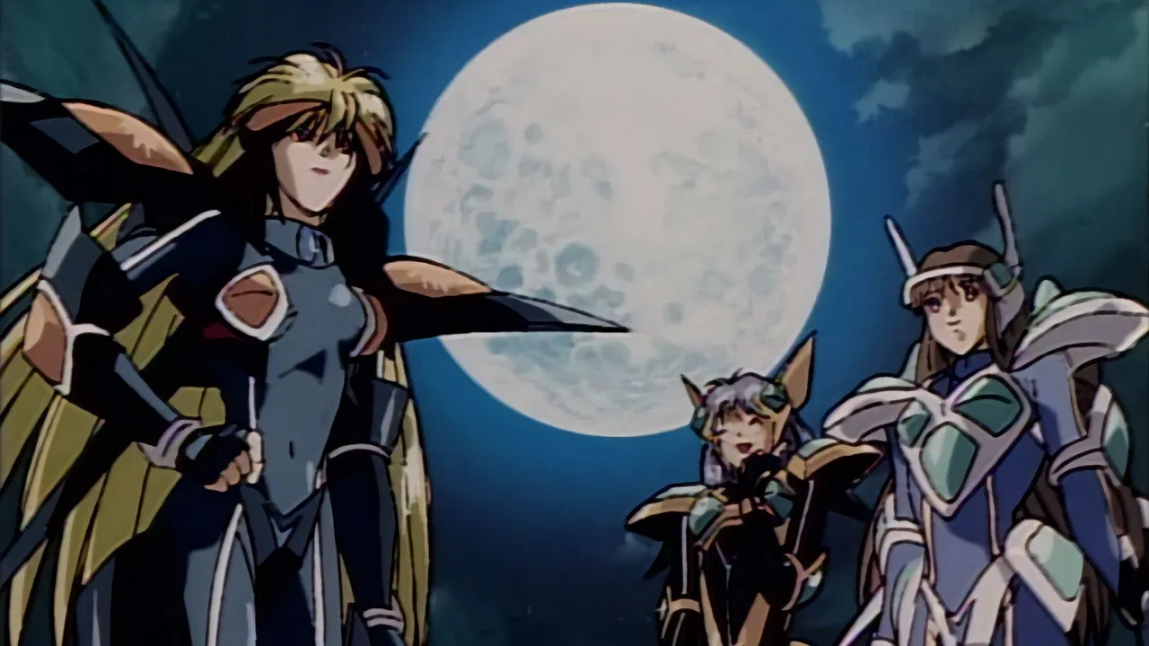 Iczer Girl: Iczelion backdrop