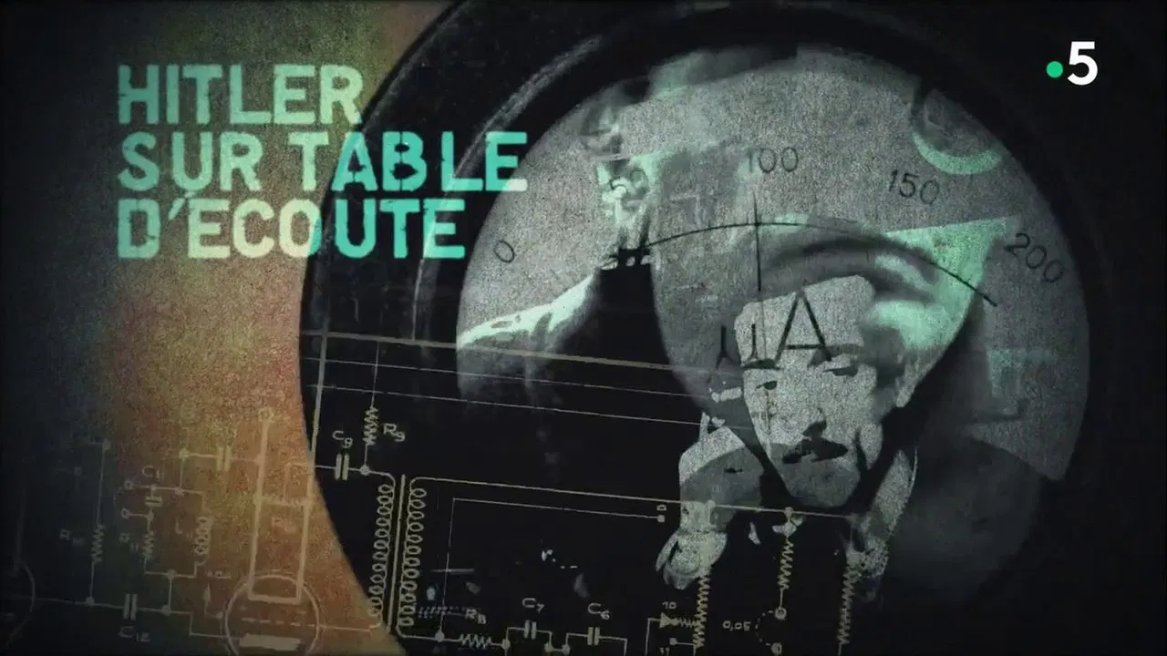 Hitler sur table d'écoute backdrop