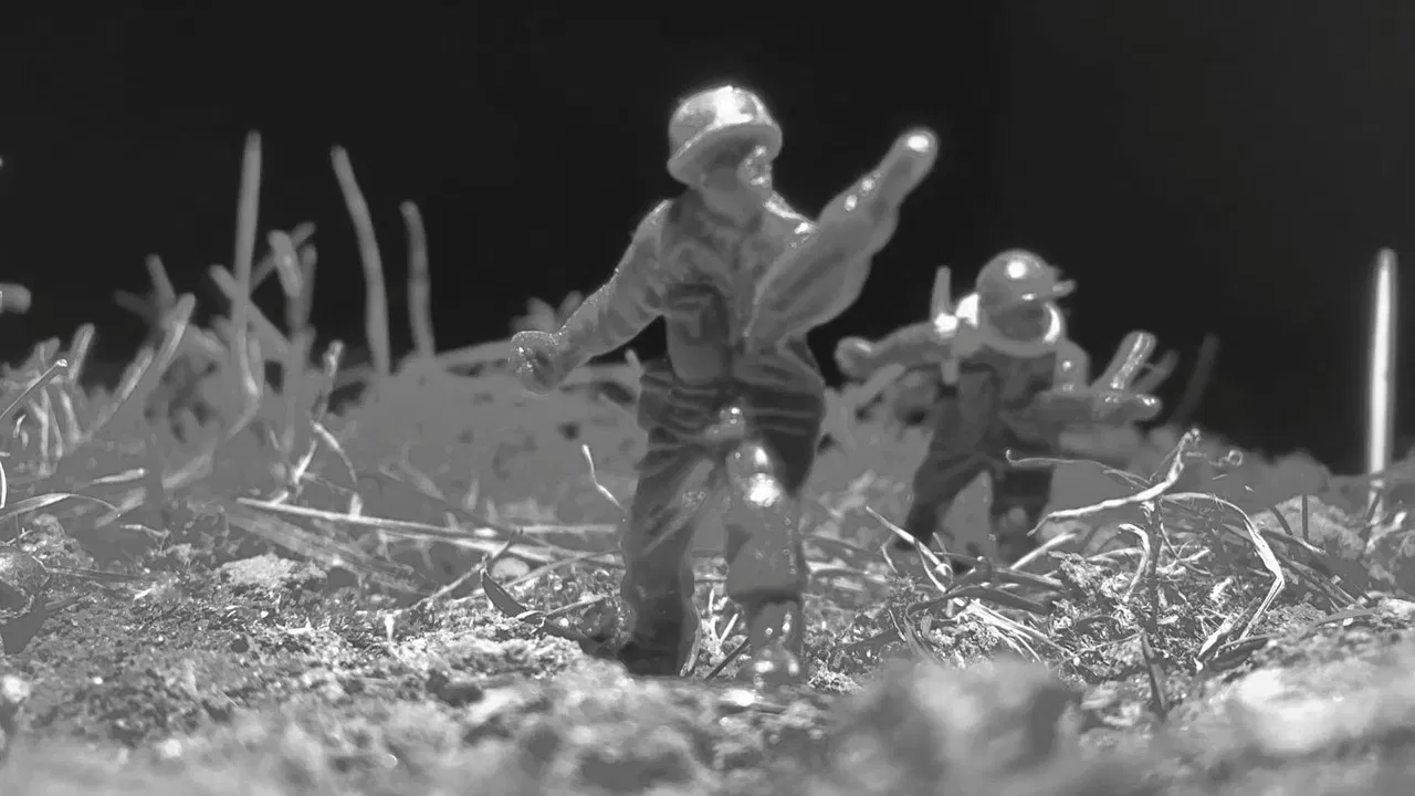 Dismayed (B&W) backdrop