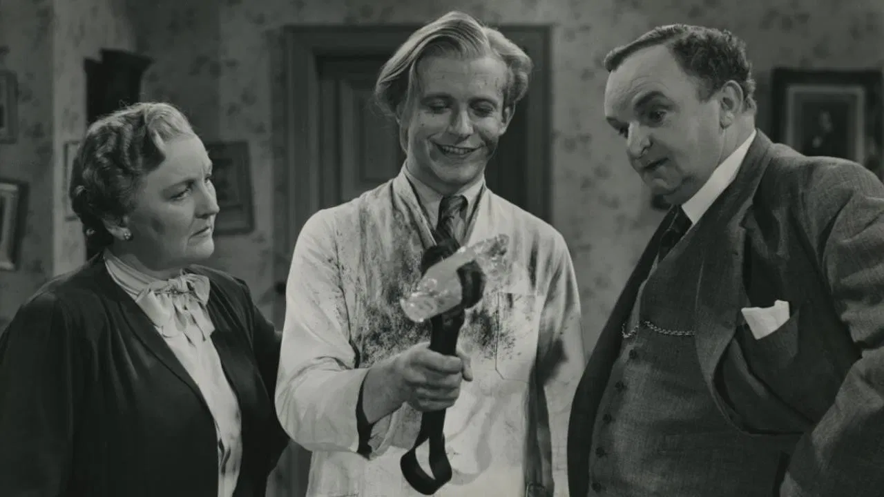 De tre skolekammerater backdrop