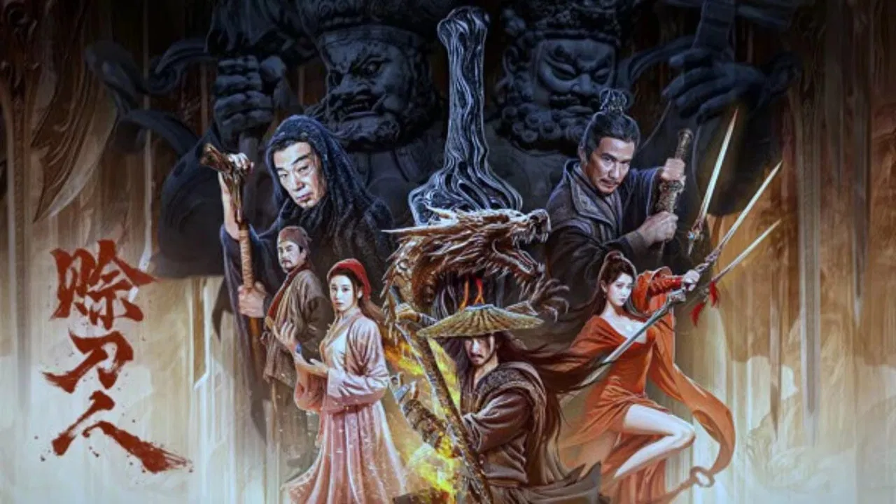 Credit Knife People backdrop