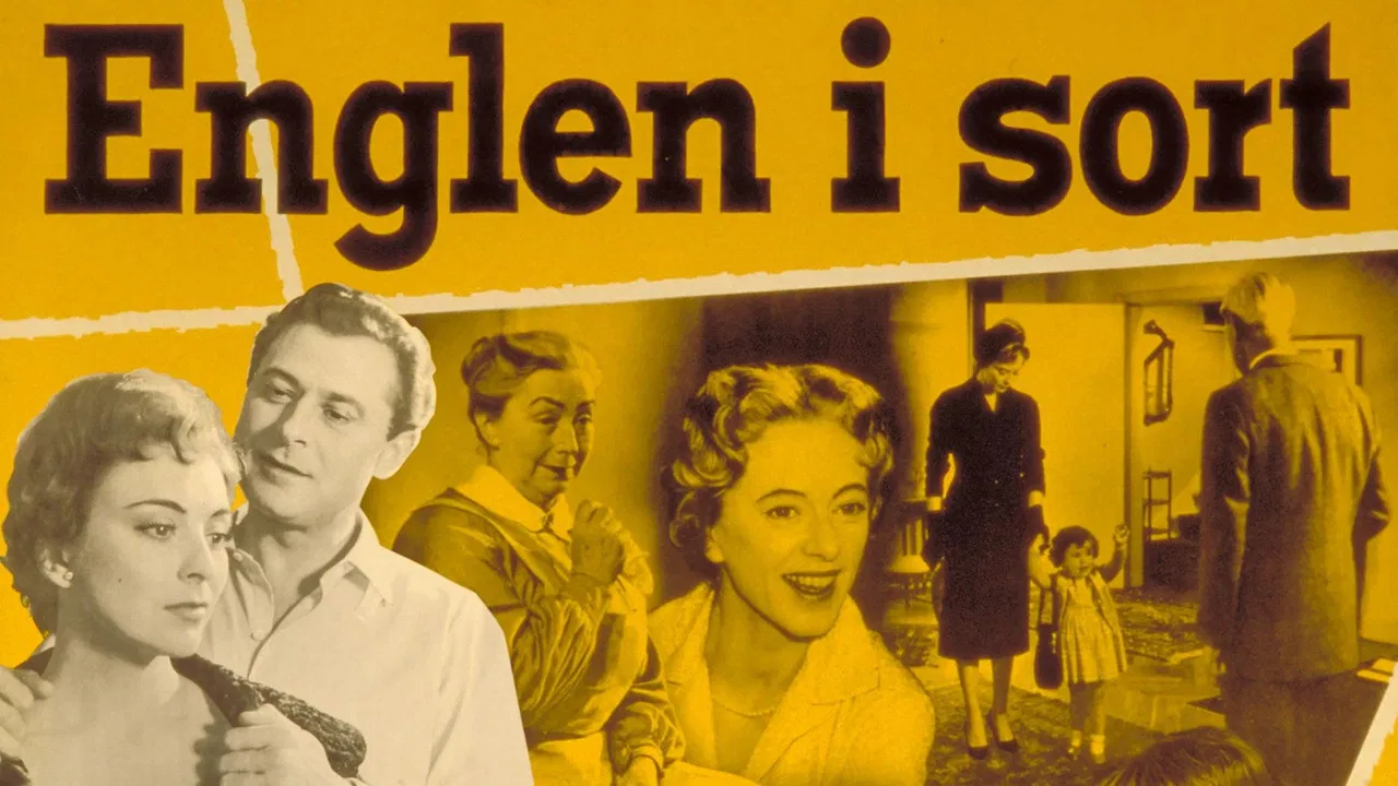 Englen i sort backdrop