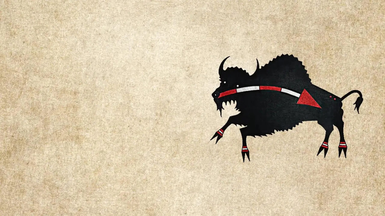 The American Buffalo backdrop