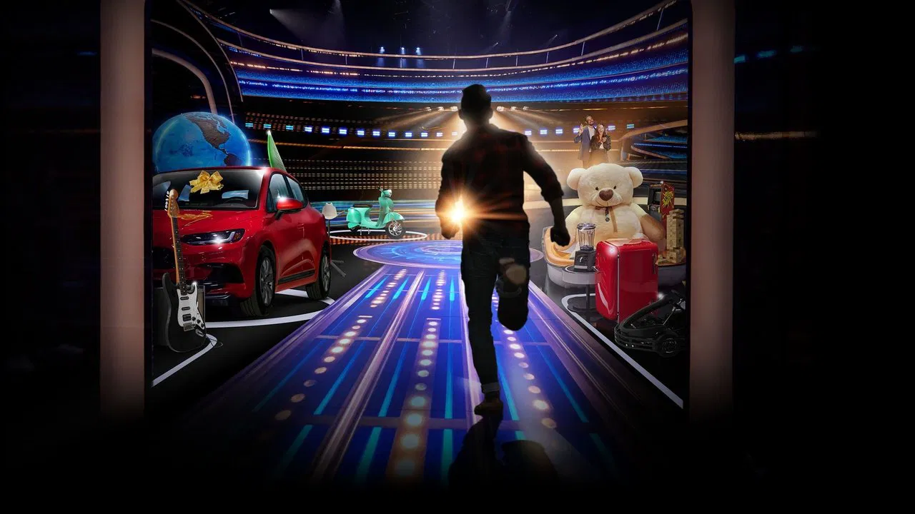 Raid the Cage backdrop