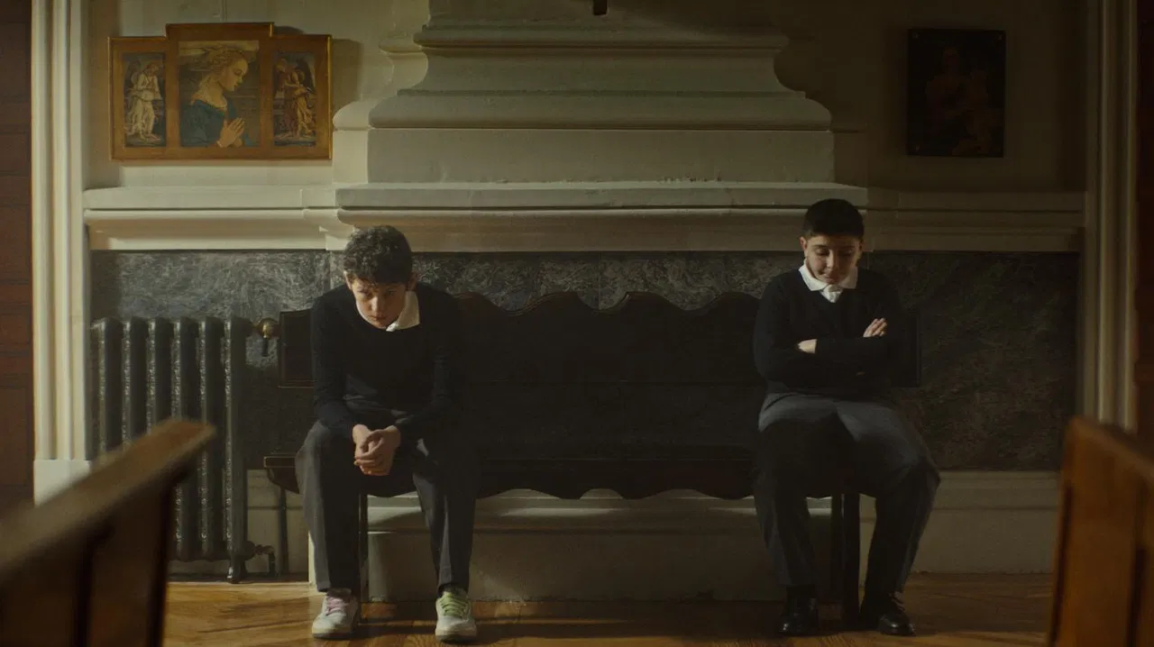 Dominus videt backdrop