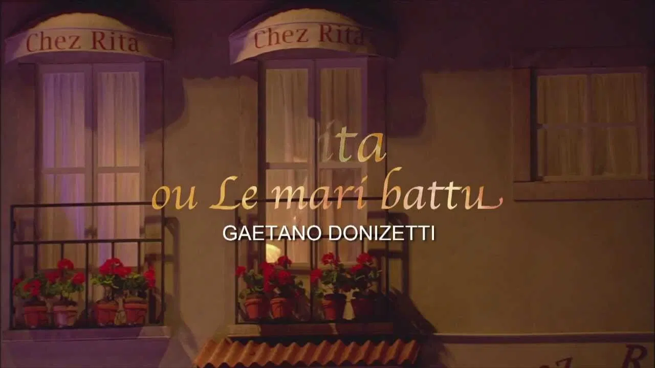Donizetti: Rita, ou Le mari battu backdrop