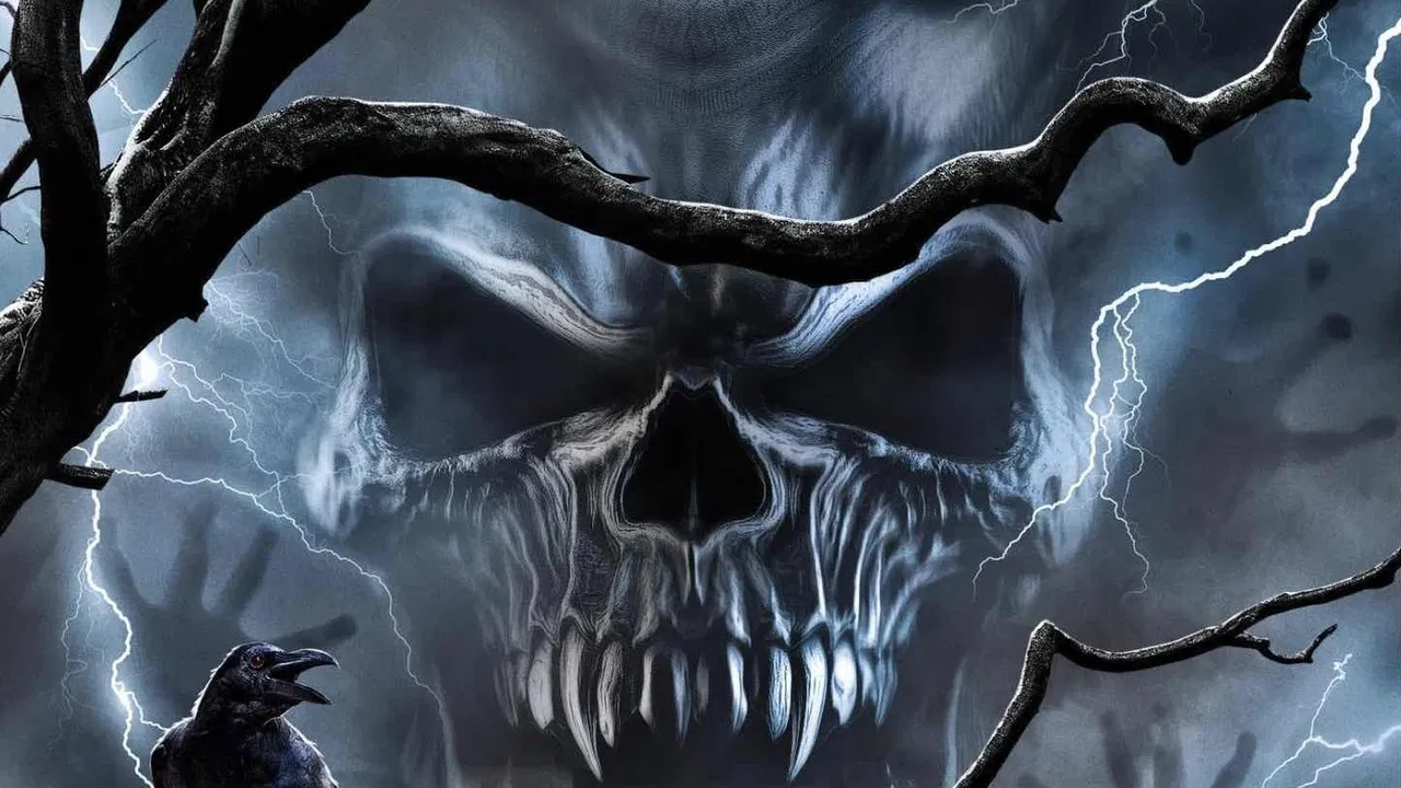 Evil Building backdrop