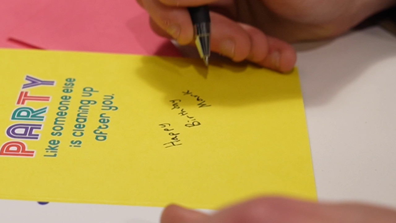 Happy Birthday, Mark backdrop