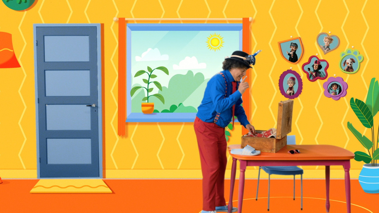 De grote poppenkast film backdrop