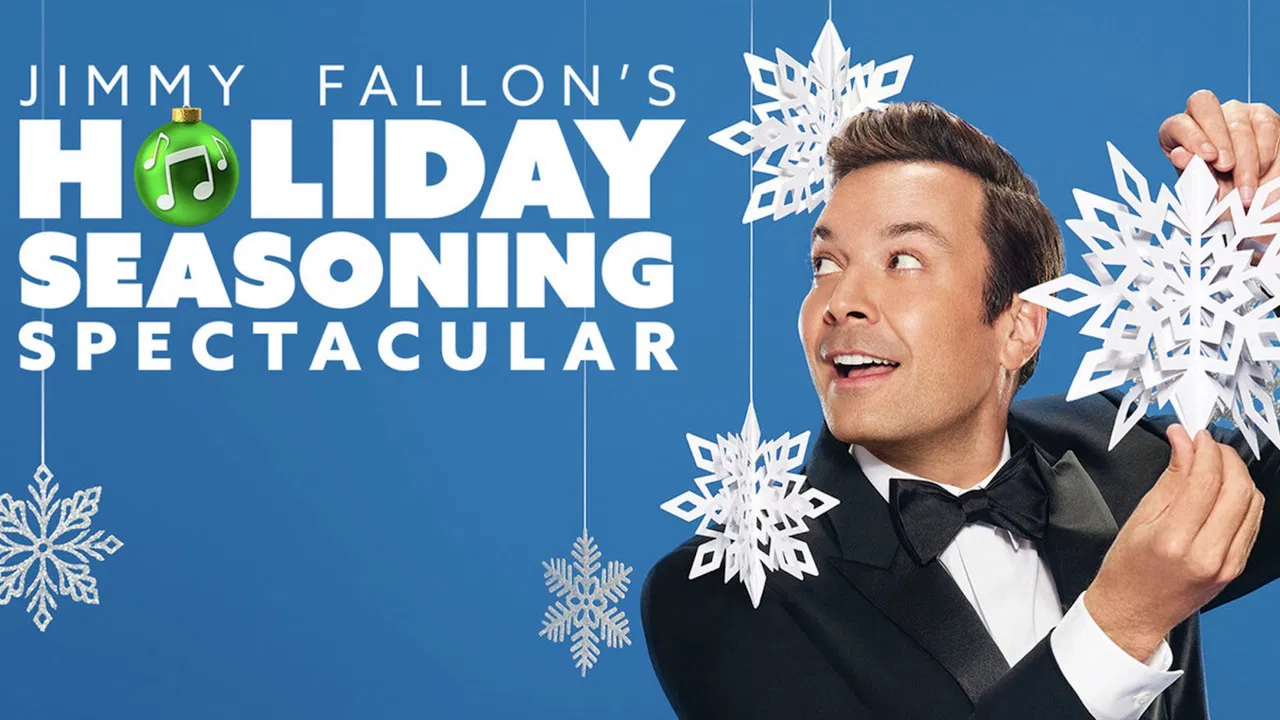 Jimmy Fallon's Holiday Seasoning Spectacular backdrop