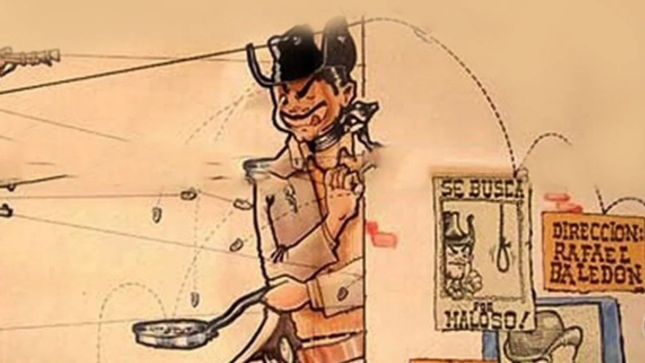 El tragabalas backdrop