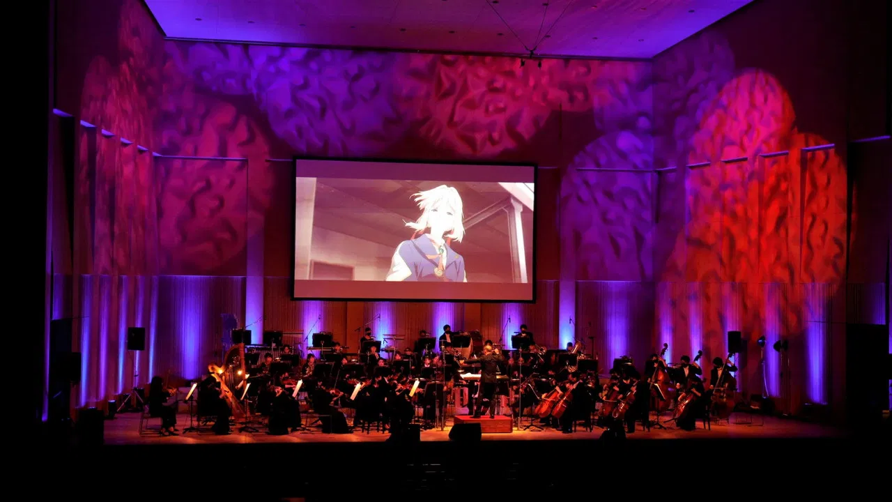 Violet Evergarden Orchestra Concert backdrop