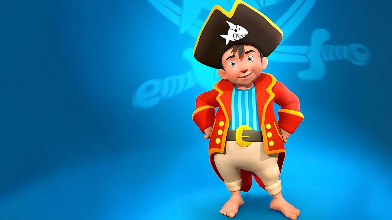 Capt'n Sharky backdrop