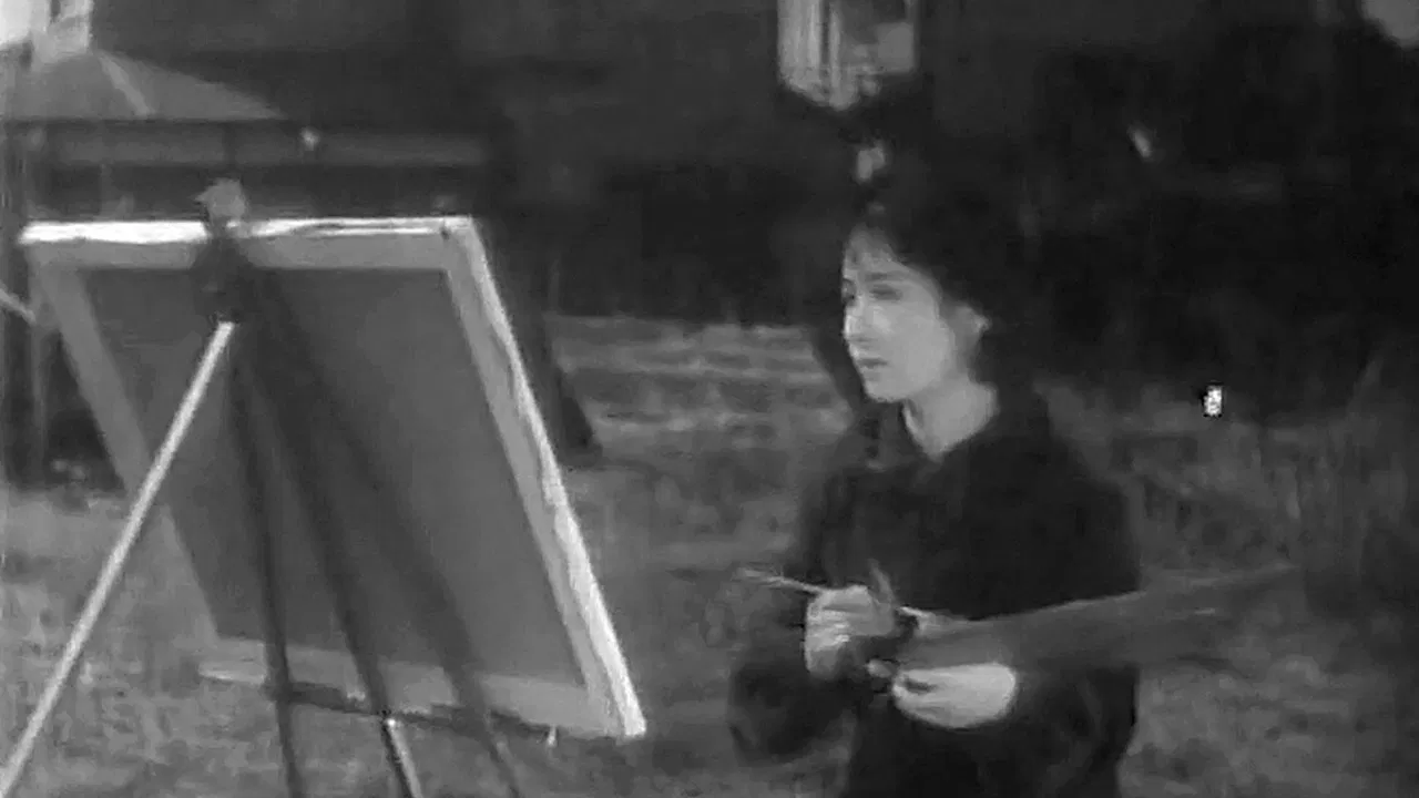 The Actress and the Poet backdrop