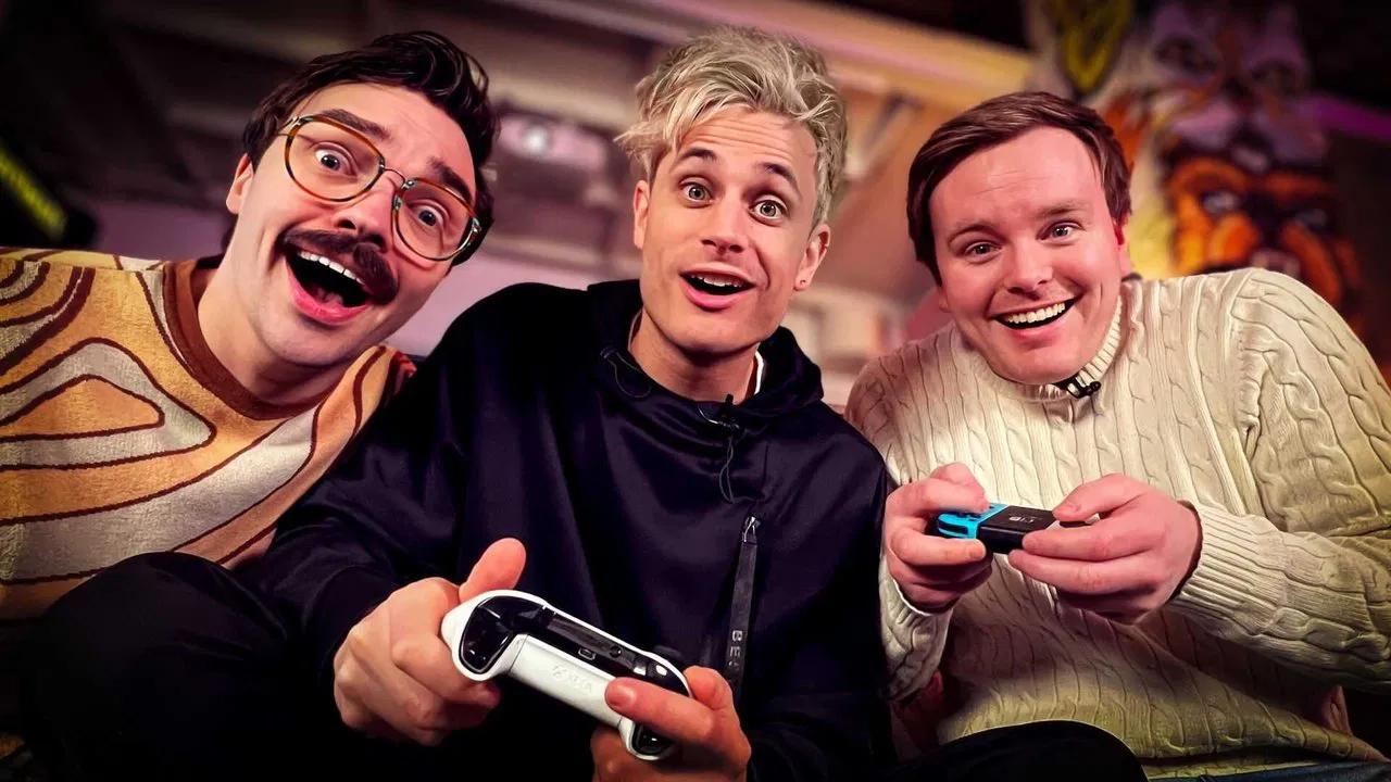 Victor, Chris og Rob Gamer backdrop