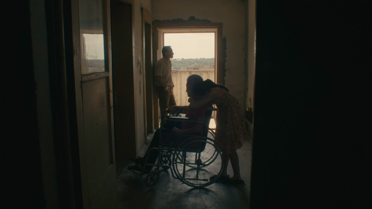 First Last Month backdrop