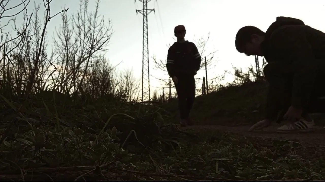 2 Morons 1 Gun backdrop