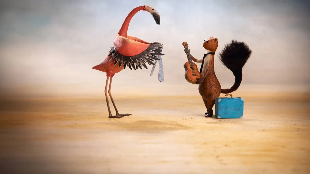 The Drifting Guitar backdrop