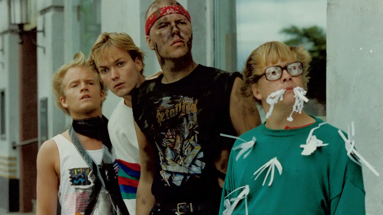 Bananen - Skræl den før din nabo! backdrop