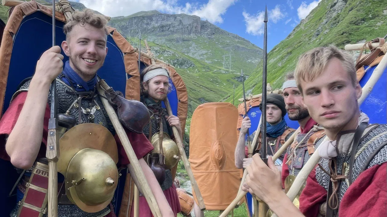 Der Alpenfeldzug des Augustus - Vorstoß Richtung Germanien backdrop