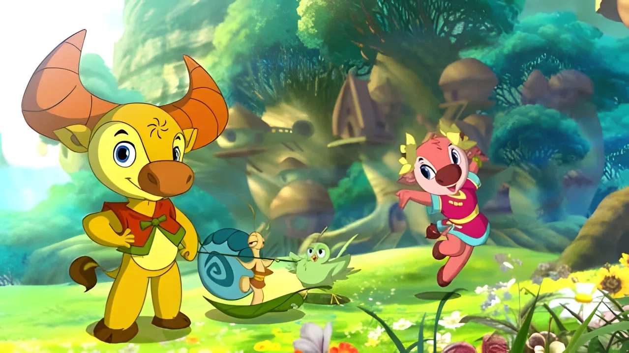 大角牛梦工场 backdrop