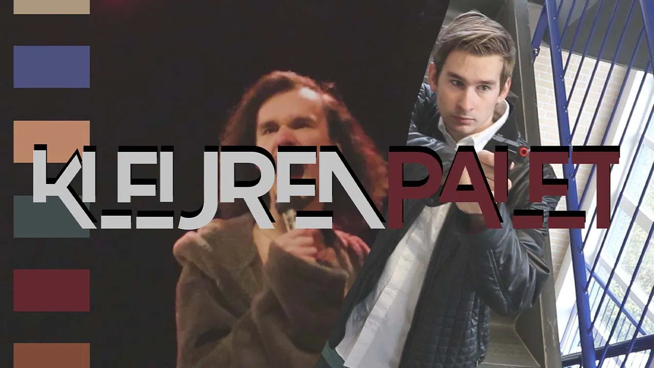 Kleurenpalet backdrop