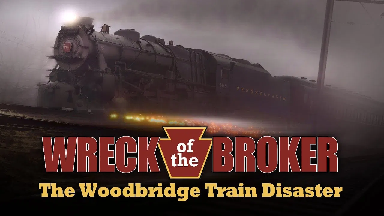 The Wreck of the Broker: The Woodbridge Train Disaster of 1951 backdrop