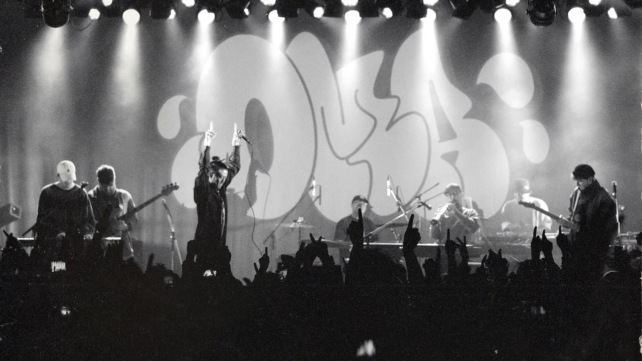 Luv(sic) Hexalogy [OMA & Shing02 Live at Liquidroom] backdrop