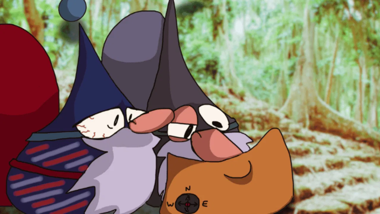 A Tale of Two Gnomes backdrop